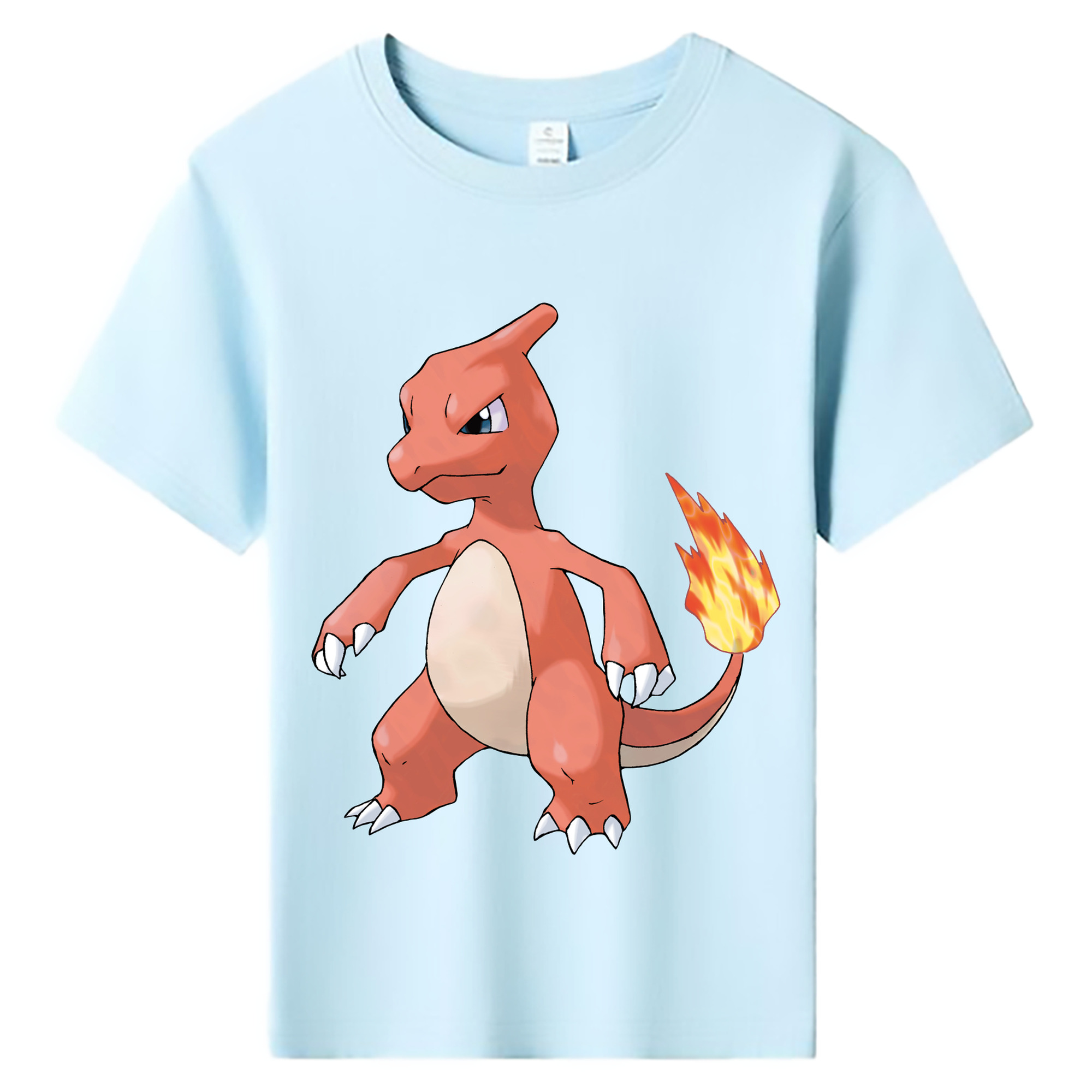 （画像用） ポケットモンスター Pokémon 綿100％キッズTシャツ（フロントプリント）